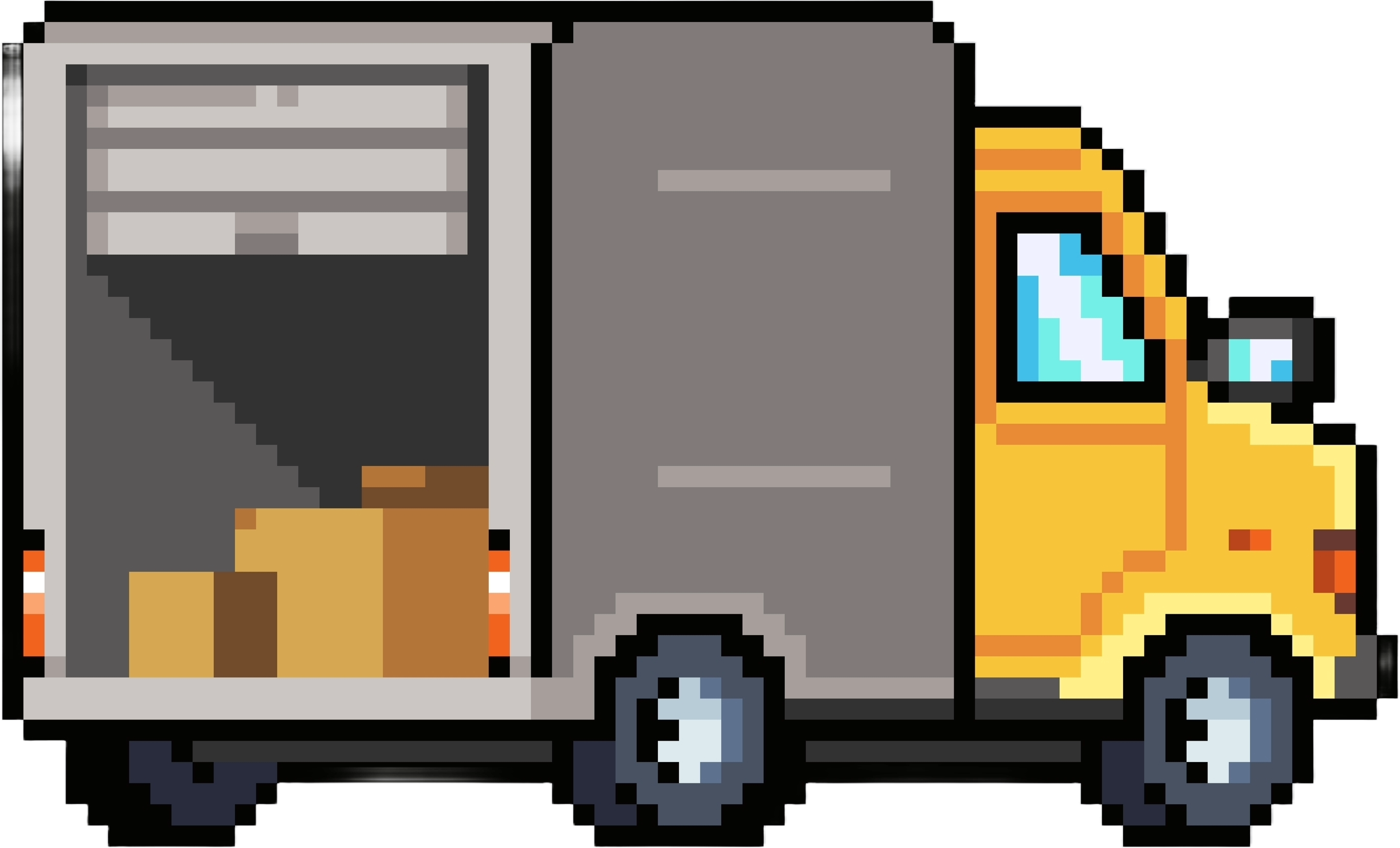Shipping truck icon