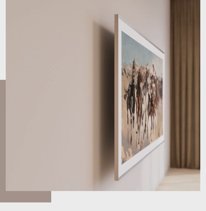 Load video: Demo video of tv on wall
