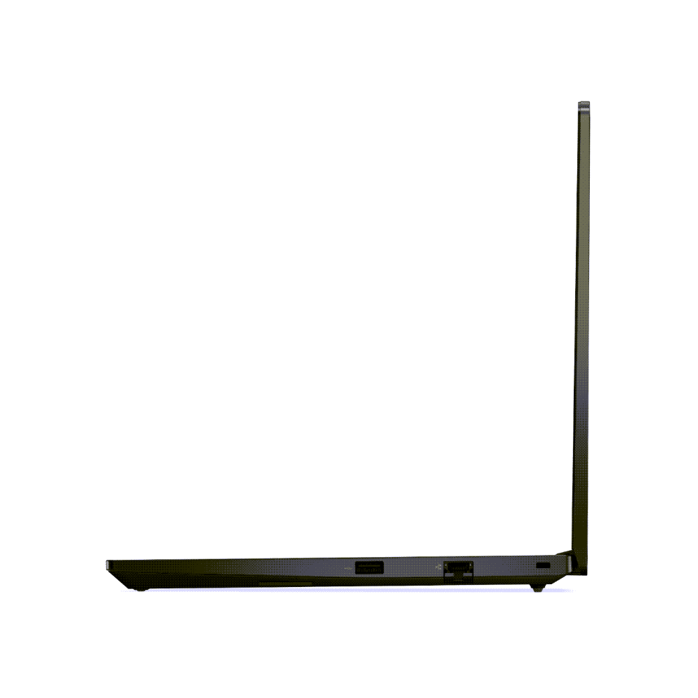 Laptop on a white background